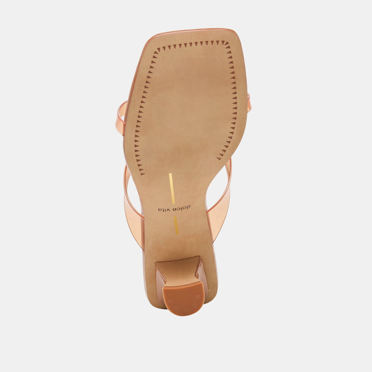 Brevel Vinyl Whiskey Jelly Heels | Dolce Vita