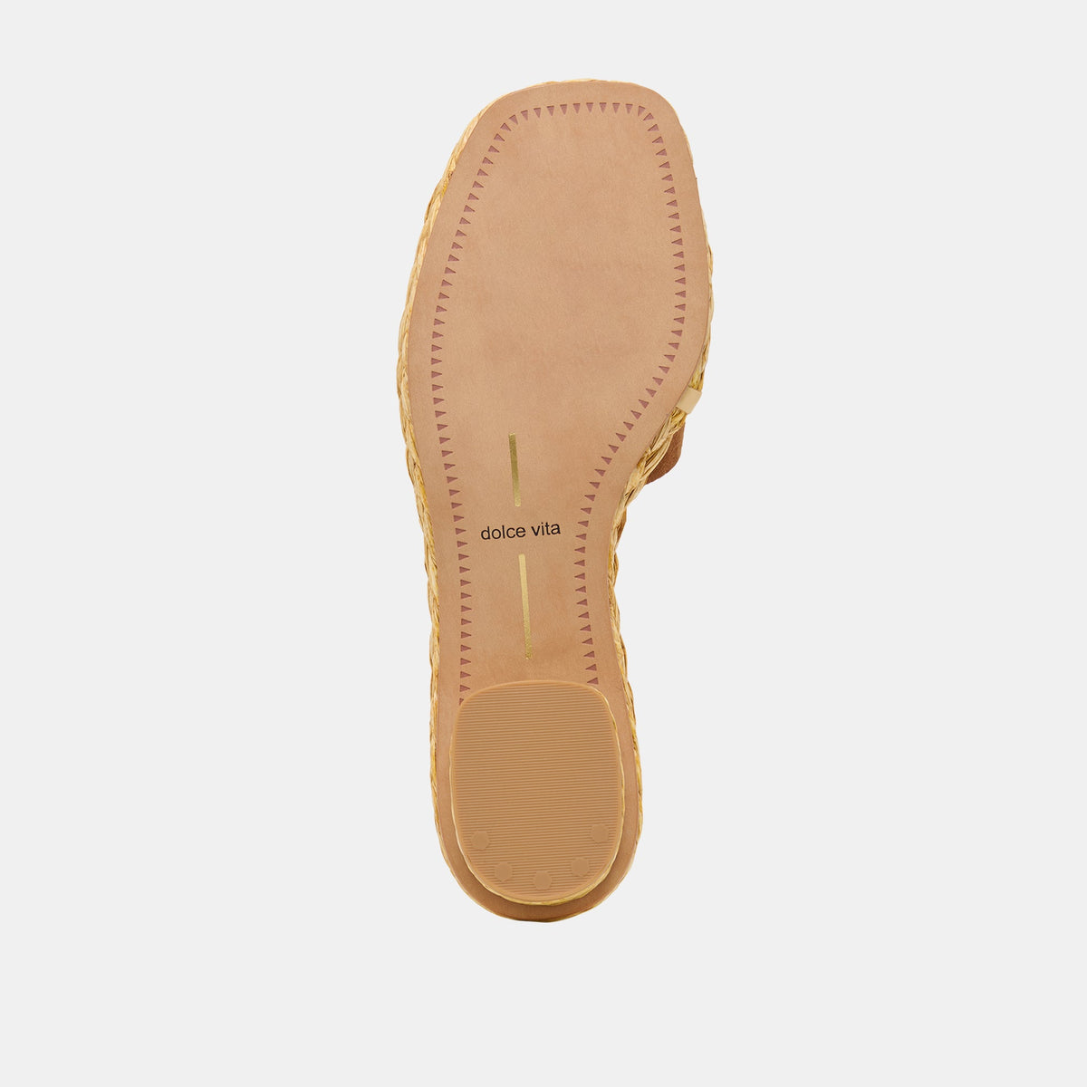 Dixi Wide Brown Suede Sandals | Dolce Vita