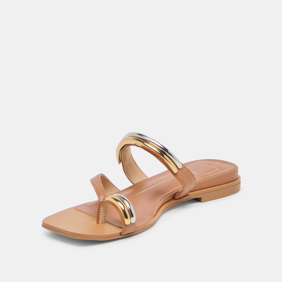 Tarina Caramel Leather Sandals | Dolce Vita