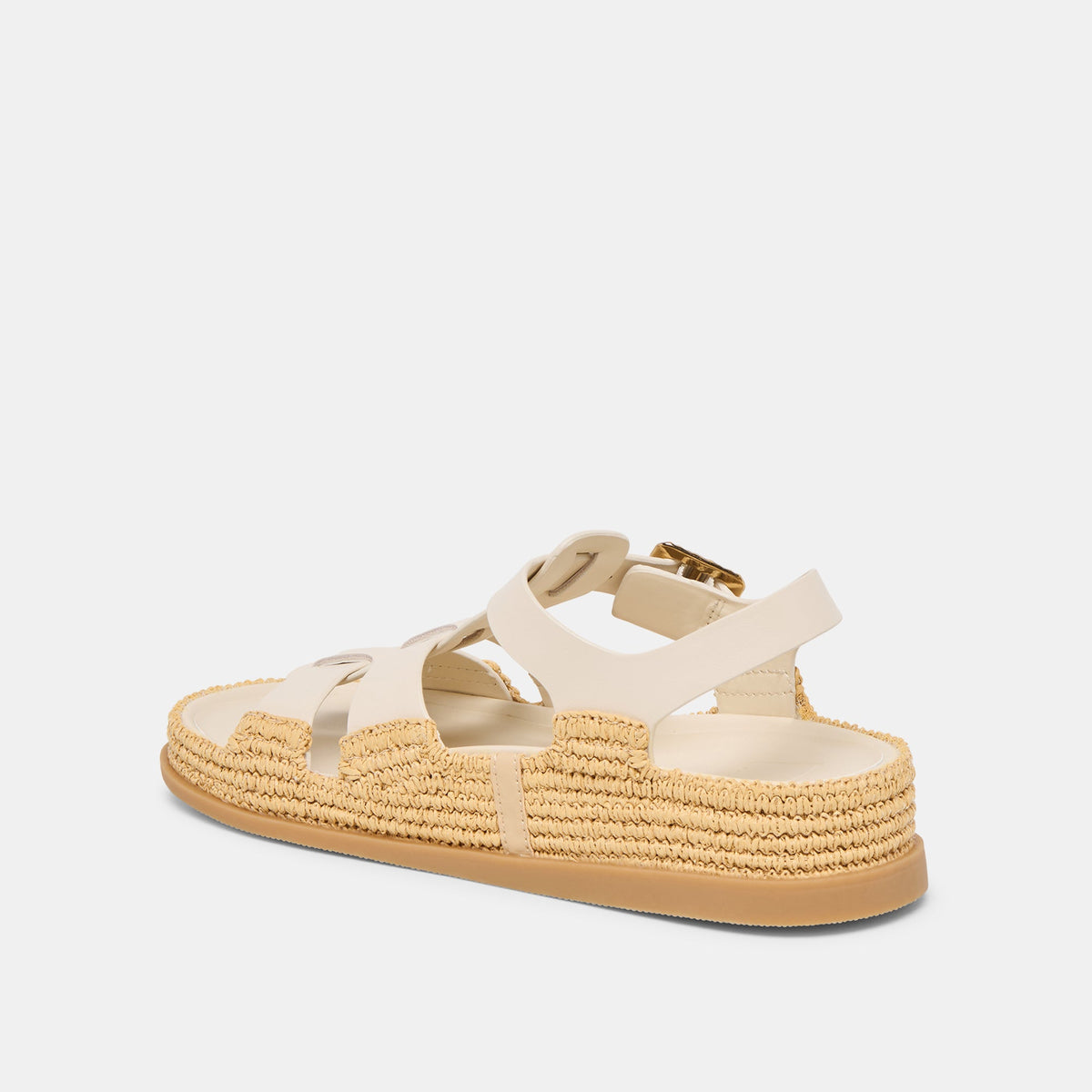 Shenna Bone Leather Sandals | Dolce Vita