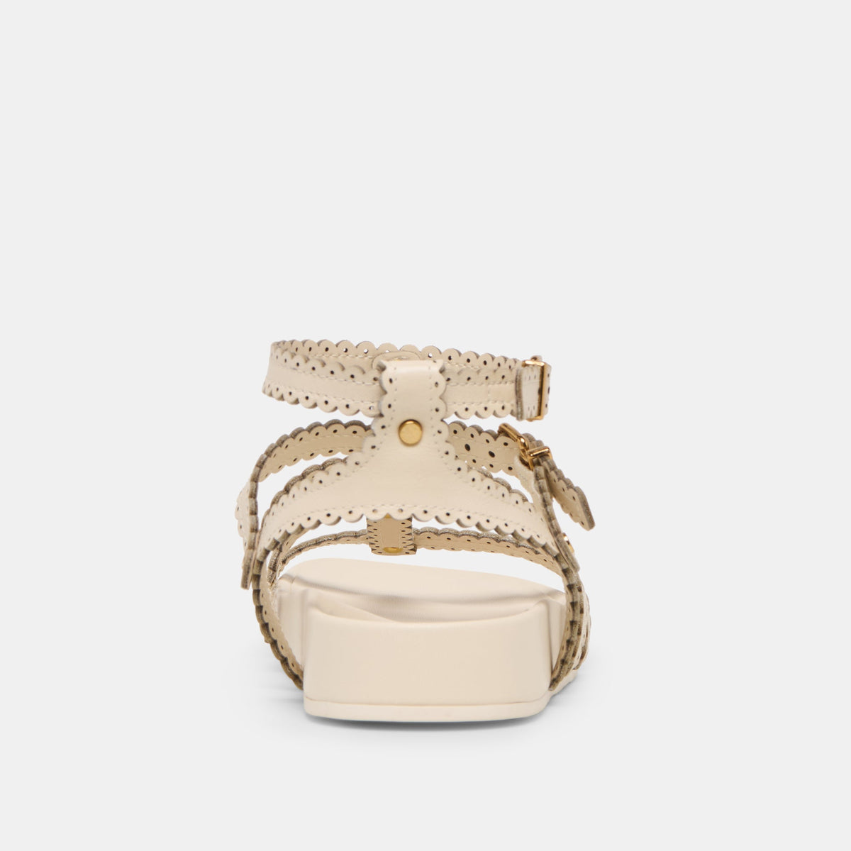 Susana Creme Leather Sandals | Dolce Vita