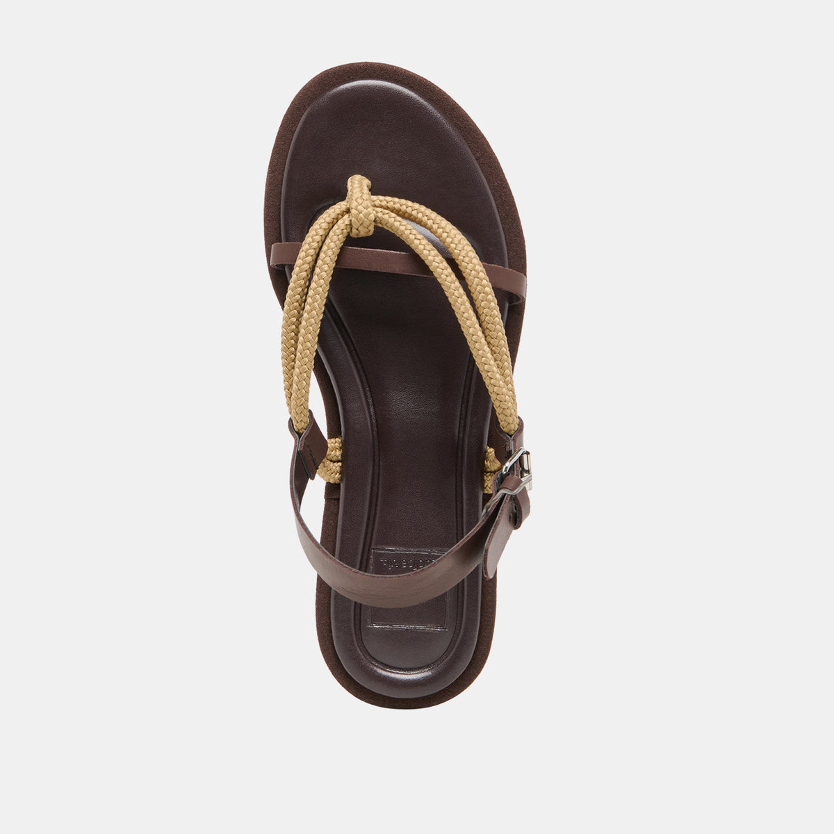 Reed Dk Brown Leather Sandals | Dolce Vita