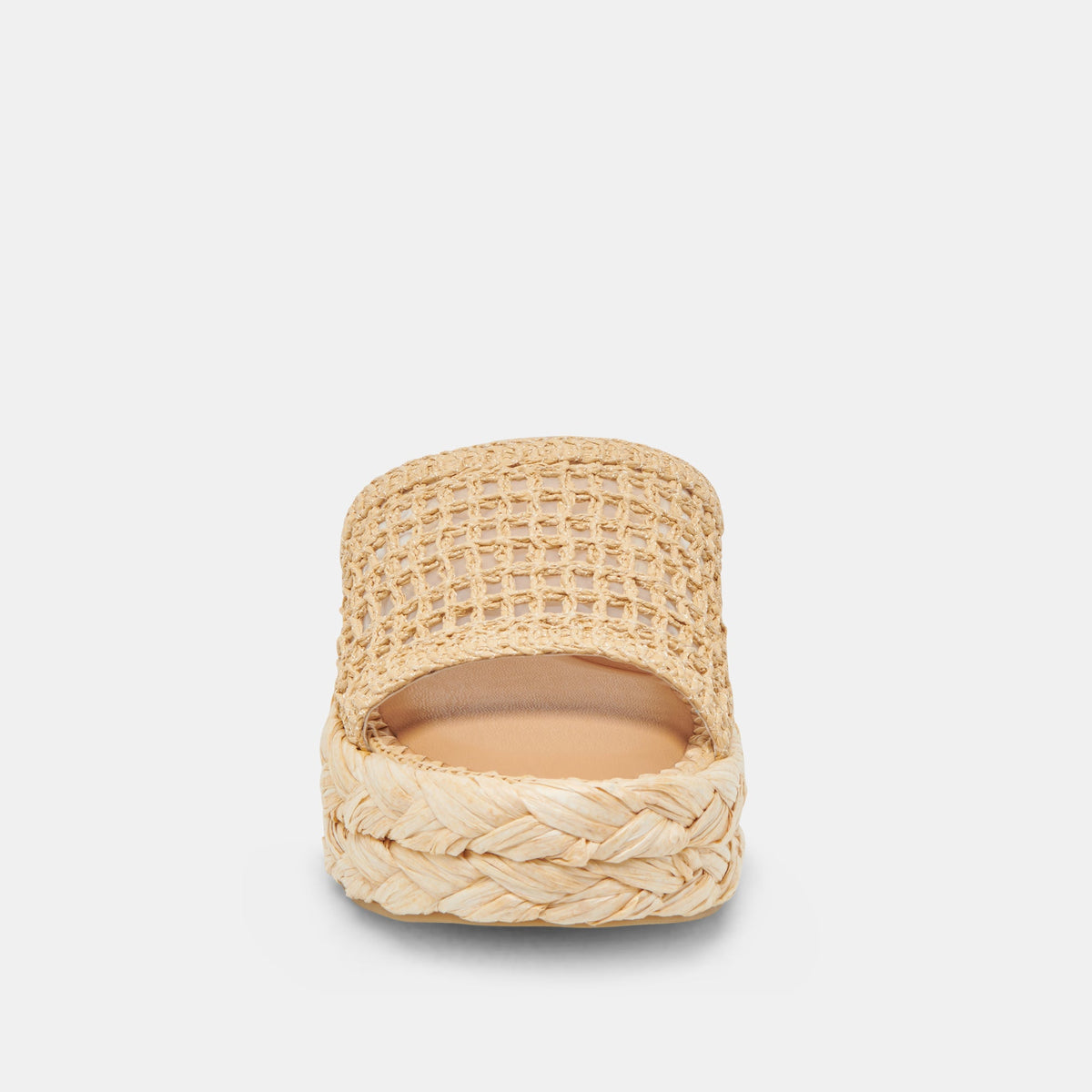 CHAVI MESH SANDALS NATURAL WOVEN RAFFIA
 – Dolce Vita | Dolce Vita