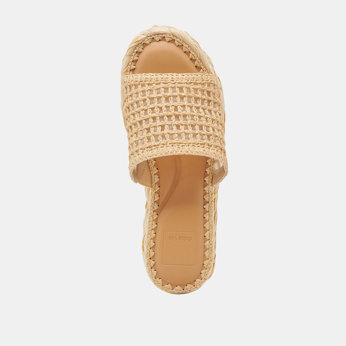 CHAVI MESH SANDALS NATURAL WOVEN RAFFIA
 – Dolce Vita | Dolce Vita