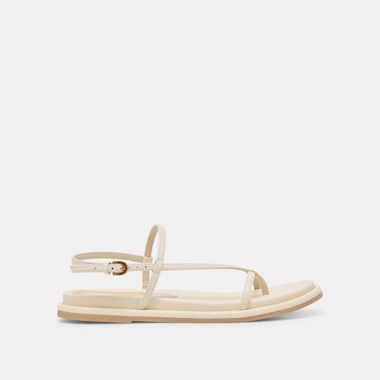 Dallen Off White Leather Sandals | Dolce Vita
