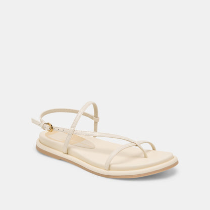 Dallen Off White Leather Sandals | Dolce Vita