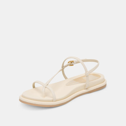 Dallen Off White Leather Sandals | Dolce Vita