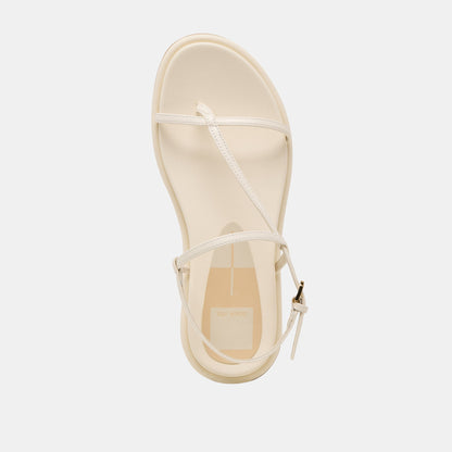 Dallen Off White Leather Sandals | Dolce Vita