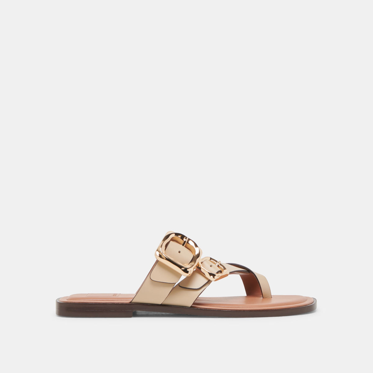 Shore Ivory Leather Sandals | Dolce Vita
