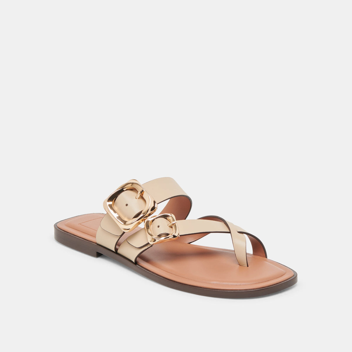 Shore Ivory Leather Sandals | Dolce Vita