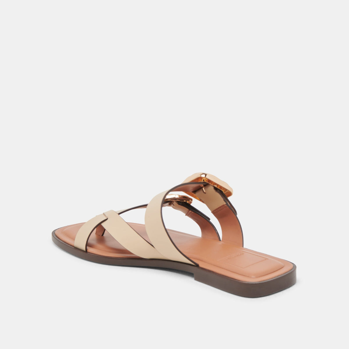 Shore Ivory Leather Sandals | Dolce Vita