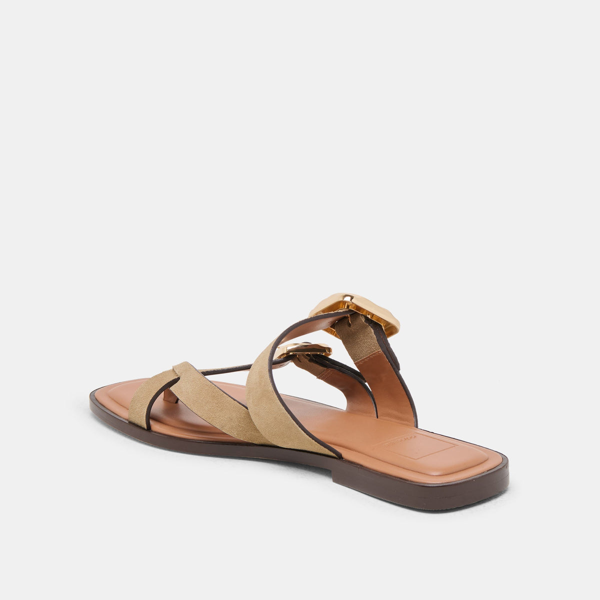Shore Taupe Suede Sandals | Dolce Vita