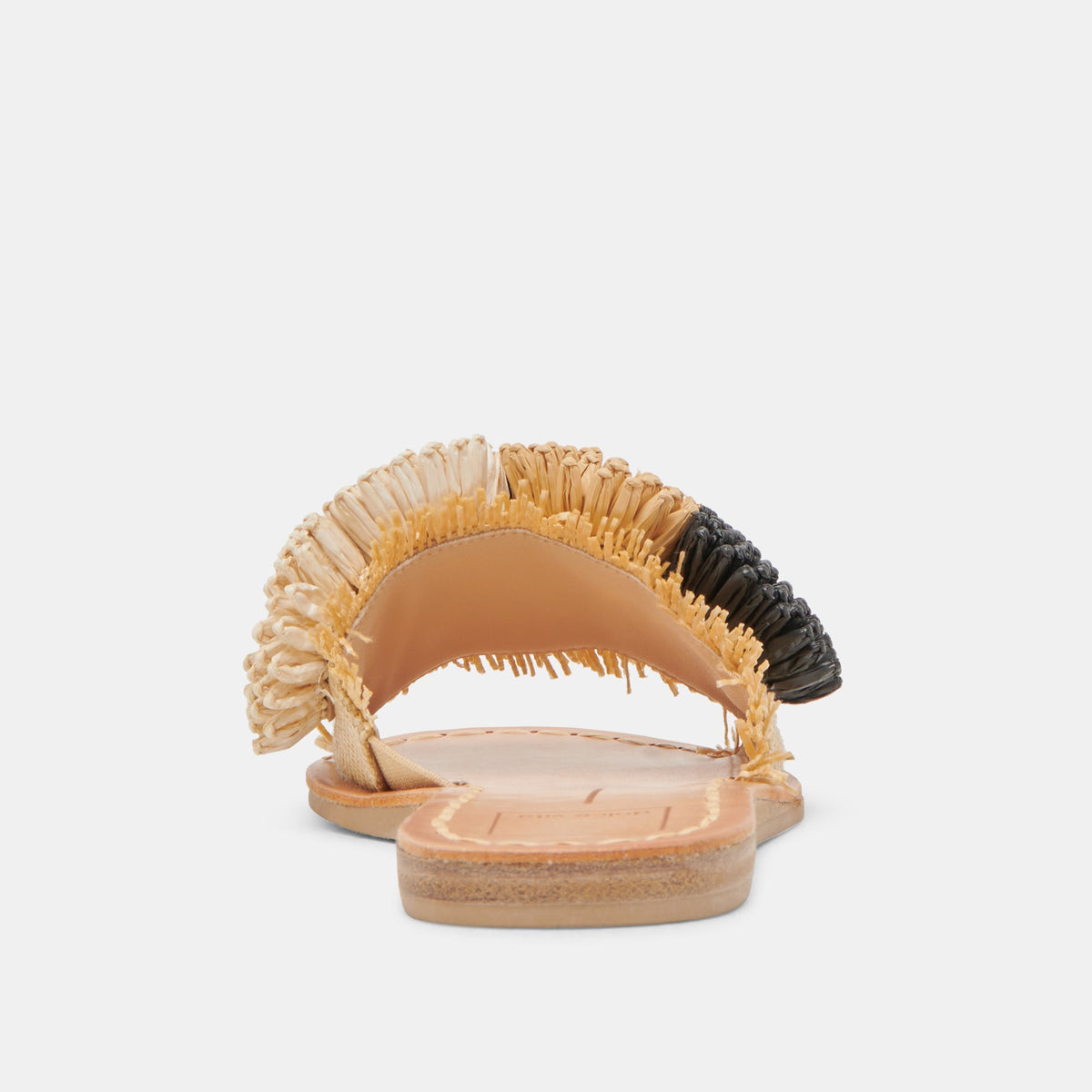 DANELA SANDALS BLACK NATURAL RAFFIA
 – Dolce Vita | Dolce Vita
