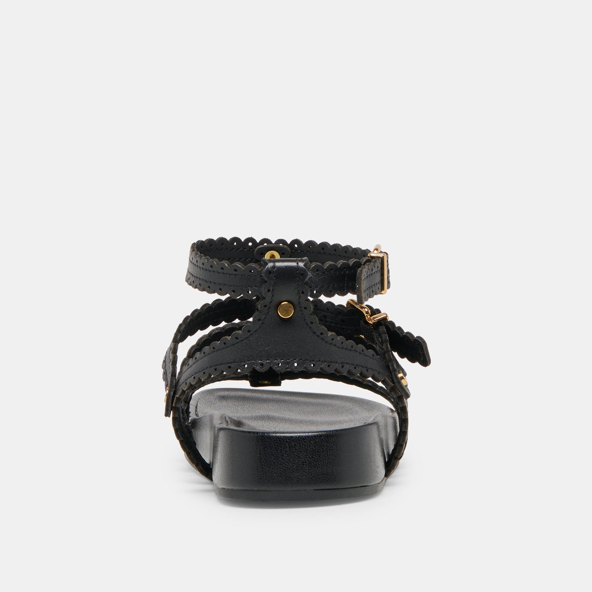 Susana Black Leather Sandals | Dolce Vita