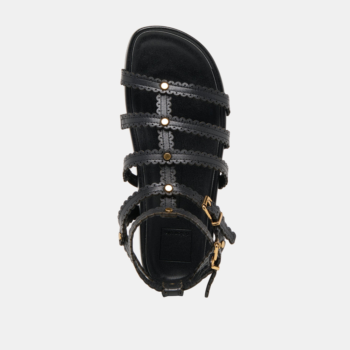 Susana Black Leather Sandals | Dolce Vita