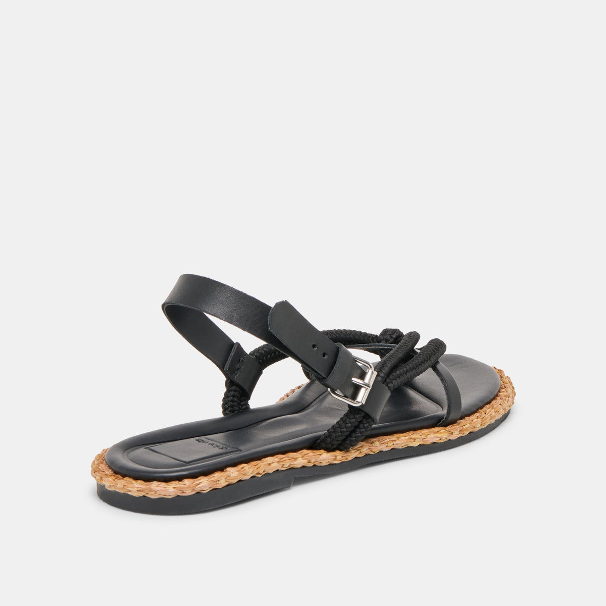 Reed Black Leather Sandals | Dolce Vita
