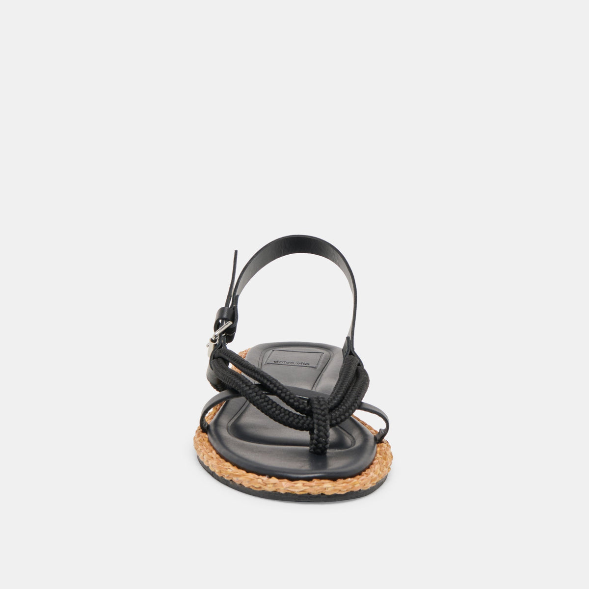 Reed Black Leather Sandals | Dolce Vita