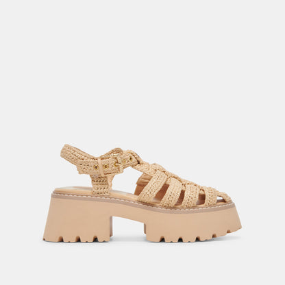 LASLY SANDALS NATURAL KNIT
 – Dolce Vita | Dolce Vita