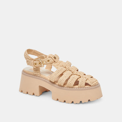 LASLY SANDALS NATURAL KNIT
 – Dolce Vita | Dolce Vita