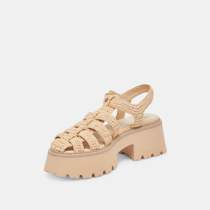 LASLY SANDALS NATURAL KNIT
 – Dolce Vita | Dolce Vita