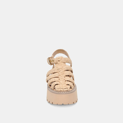 LASLY SANDALS NATURAL KNIT
 – Dolce Vita | Dolce Vita
