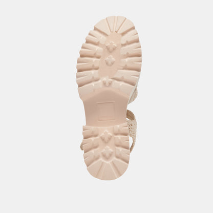 LASLY SANDALS OATMEAL KNIT
 – Dolce Vita | Dolce Vita