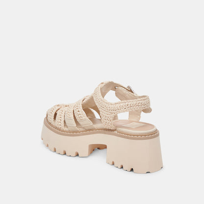 LASLY SANDALS OATMEAL KNIT
 – Dolce Vita | Dolce Vita