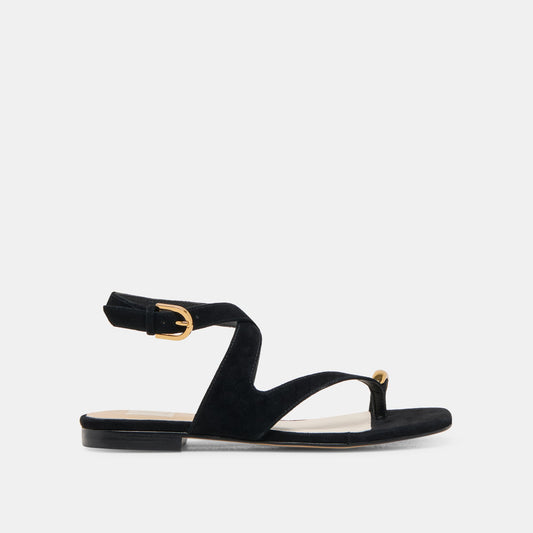 EARLA SANDALS ONYX SUEDE
 – Dolce Vita | Dolce Vita