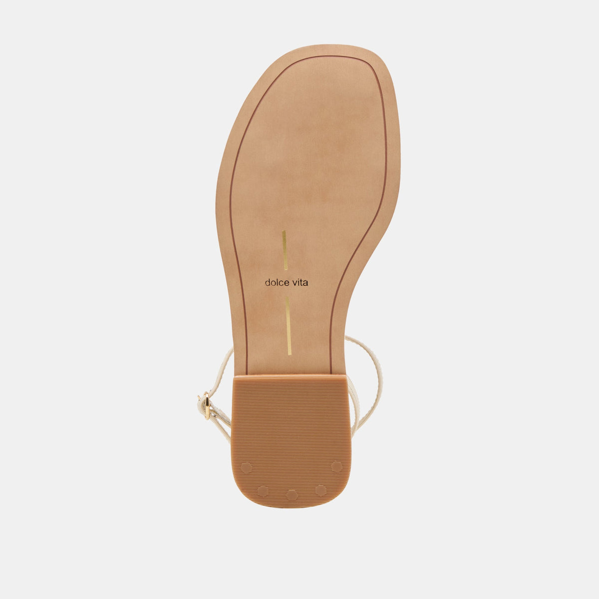 Faun Off White Leather Sandals | Dolce Vita