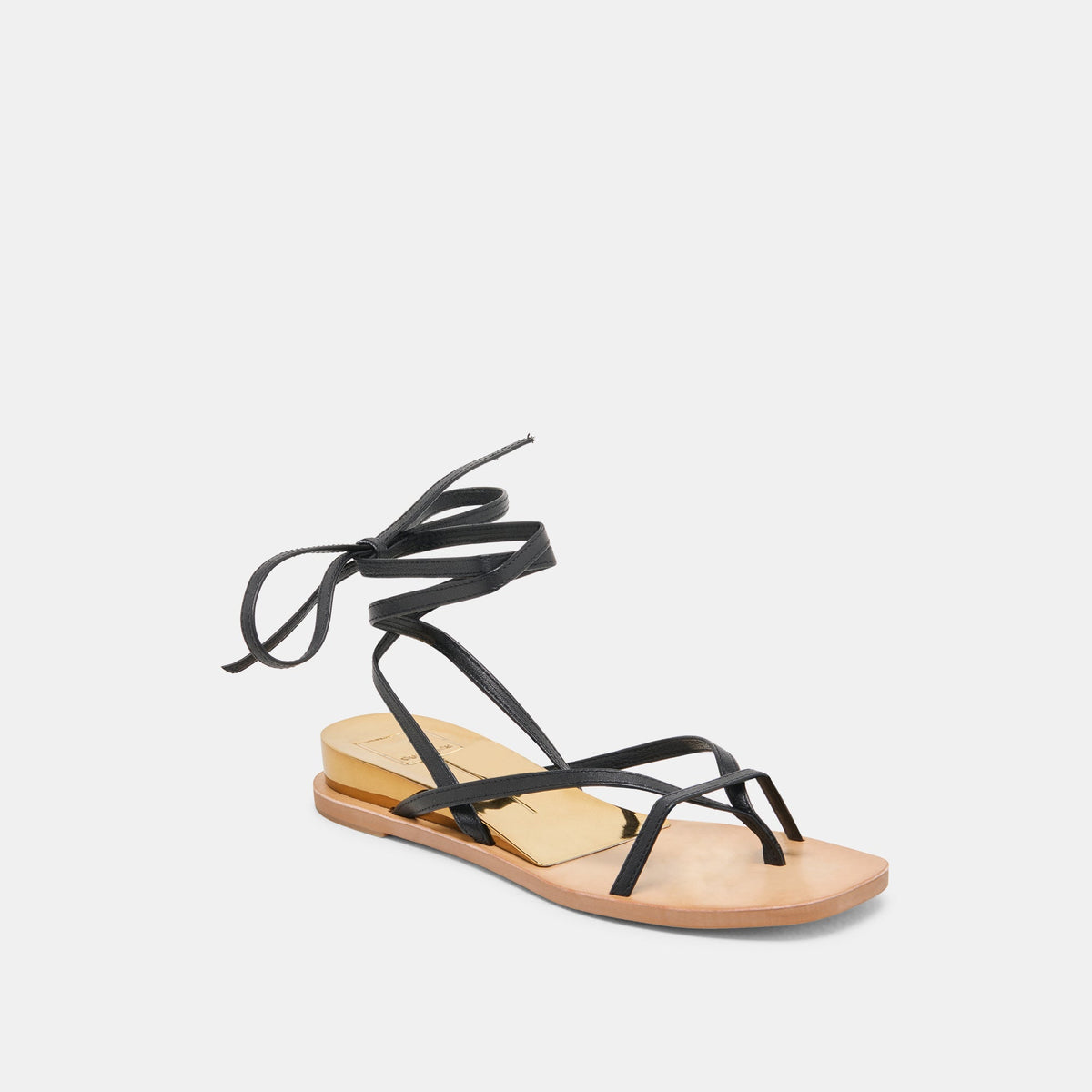 RUDIE SANDALS BLACK LEATHER
 – Dolce Vita | Dolce Vita