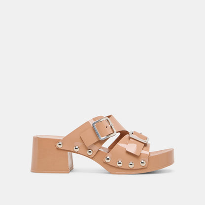 Melody Tan Leather Heels | Dolce Vita
