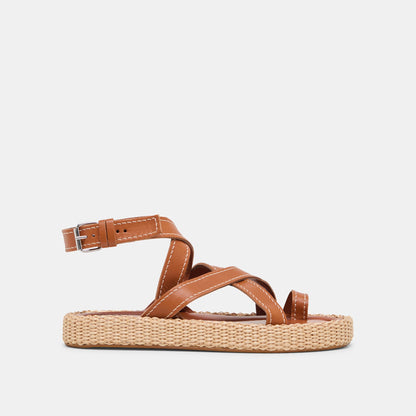 ROXIE SANDALS BROWN LEATHER
 – Dolce Vita | Dolce Vita