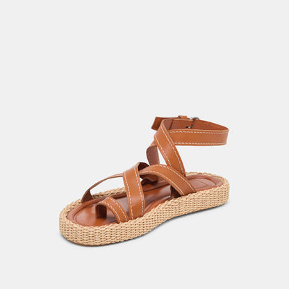ROXIE SANDALS BROWN LEATHER
 – Dolce Vita | Dolce Vita