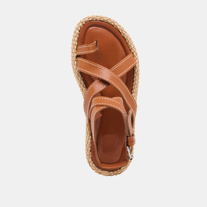 ROXIE SANDALS BROWN LEATHER
 – Dolce Vita | Dolce Vita