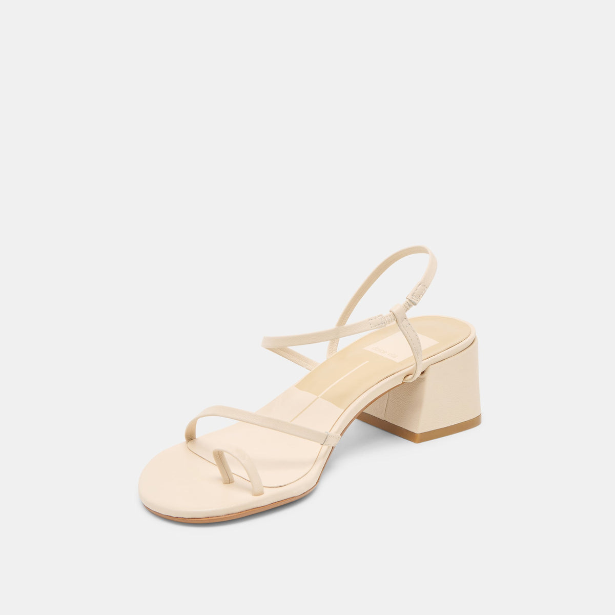 Trini Creme Leather Heels | Dolce Vita