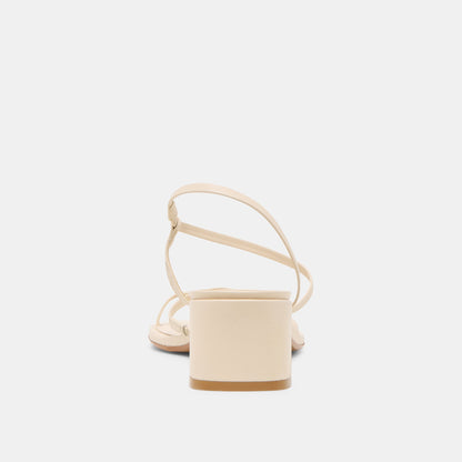 Trini Creme Leather Heels | Dolce Vita