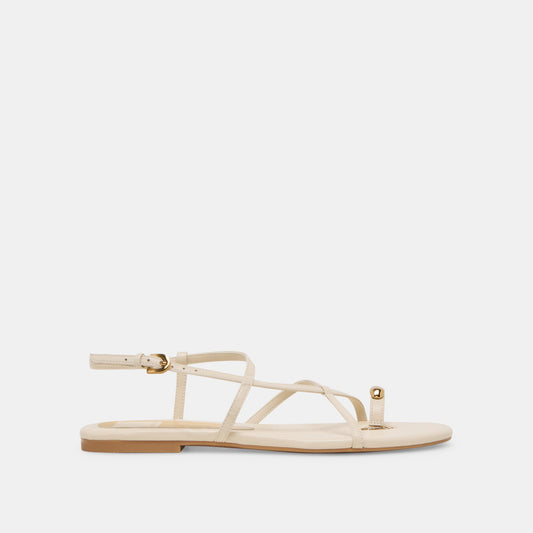 KESHA SANDALS BONE LEATHER
 – Dolce Vita | Dolce Vita
