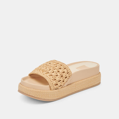 SIDONA SANDALS LT NATURAL RAFFIA
 – Dolce Vita | Dolce Vita
