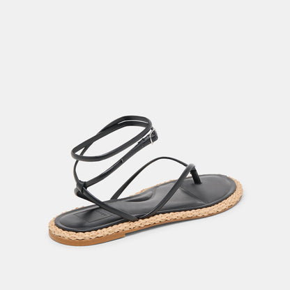 COVE SANDALS BLACK LEATHER
 – Dolce Vita | Dolce Vita