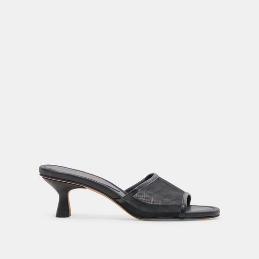MEEZA HEELS ONYX MESH
 – Dolce Vita | Dolce Vita
