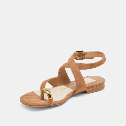 EARLA SANDALS BROWN SUEDE
 – Dolce Vita | Dolce Vita
