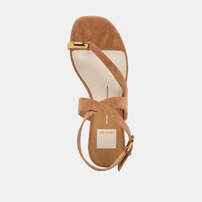 EARLA SANDALS BROWN SUEDE
 – Dolce Vita | Dolce Vita