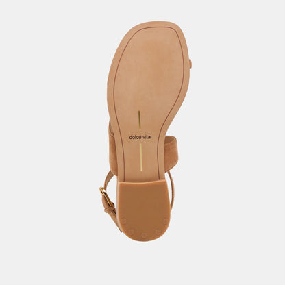 EARLA SANDALS BROWN SUEDE
 – Dolce Vita | Dolce Vita