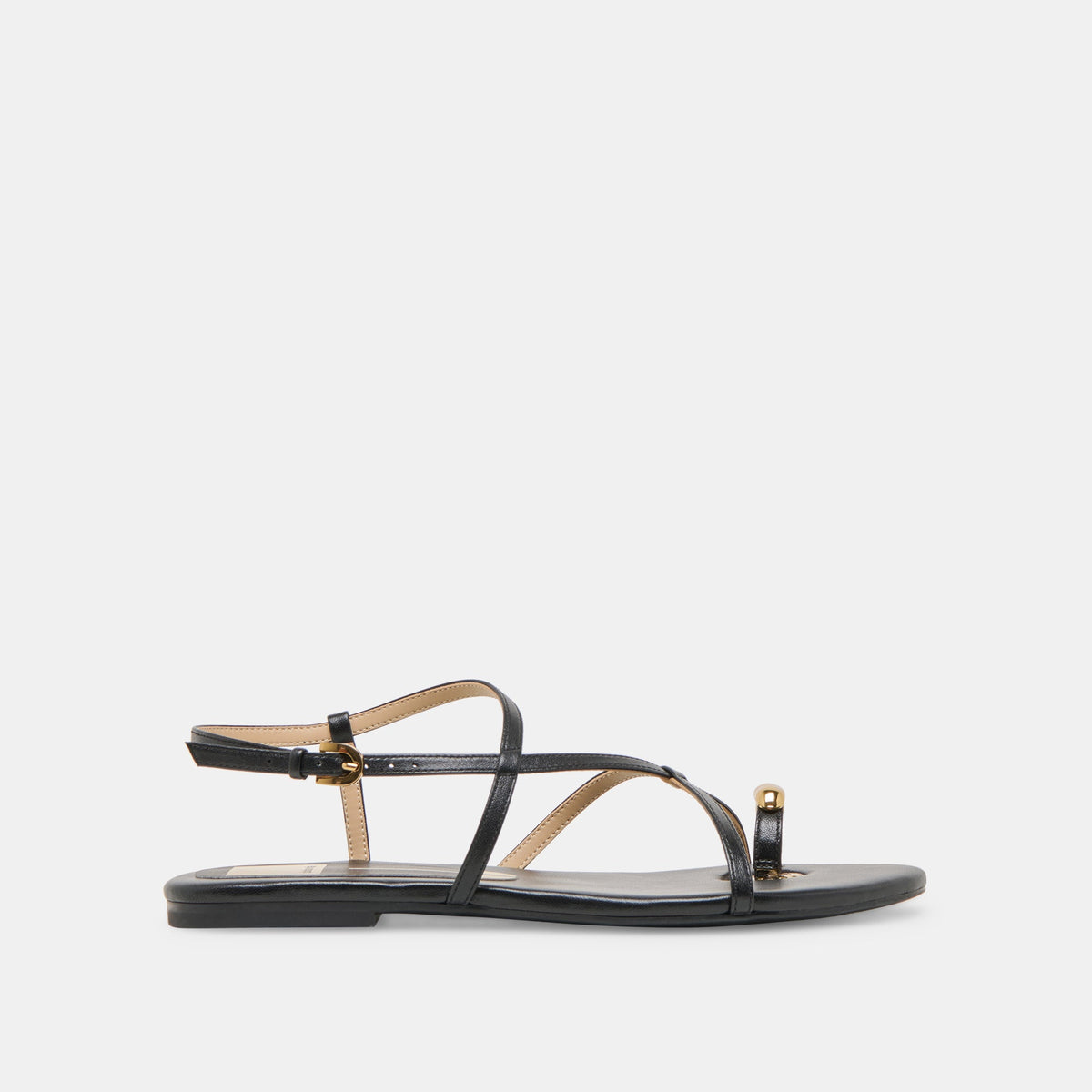 KESHA SANDALS BLACK LEATHER
 – Dolce Vita | Dolce Vita