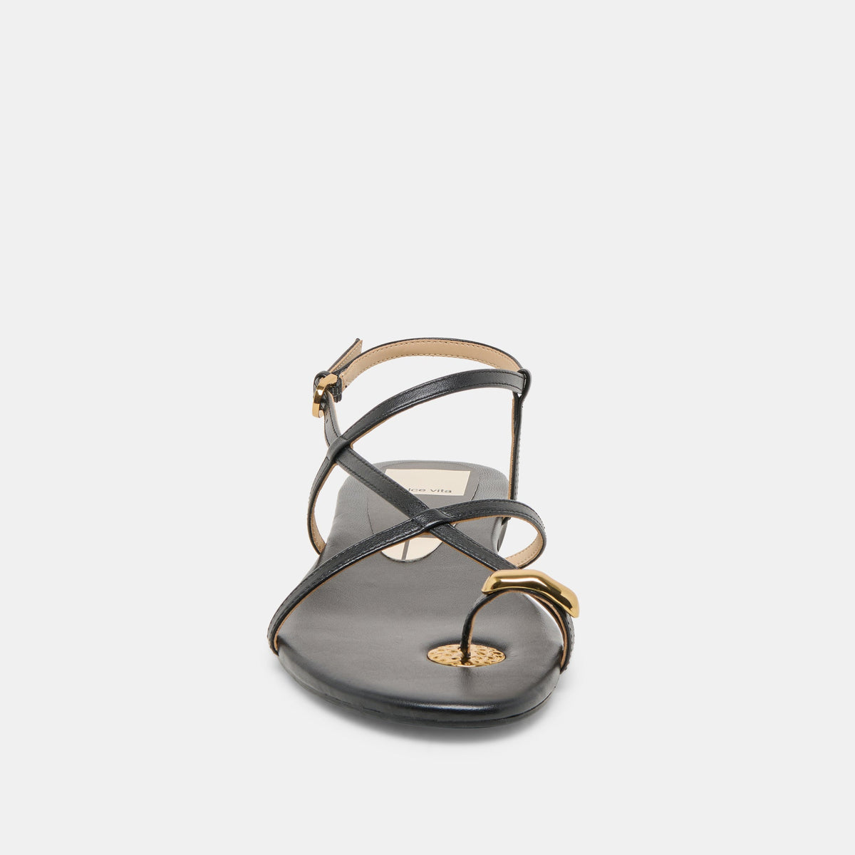 KESHA SANDALS BLACK LEATHER
 – Dolce Vita | Dolce Vita