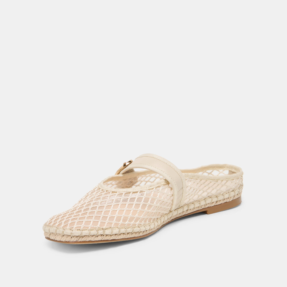 Milie Ecru Woven Mesh Flats | Dolce Vita