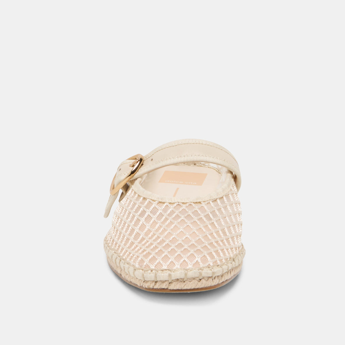Milie Ecru Woven Mesh Flats | Dolce Vita