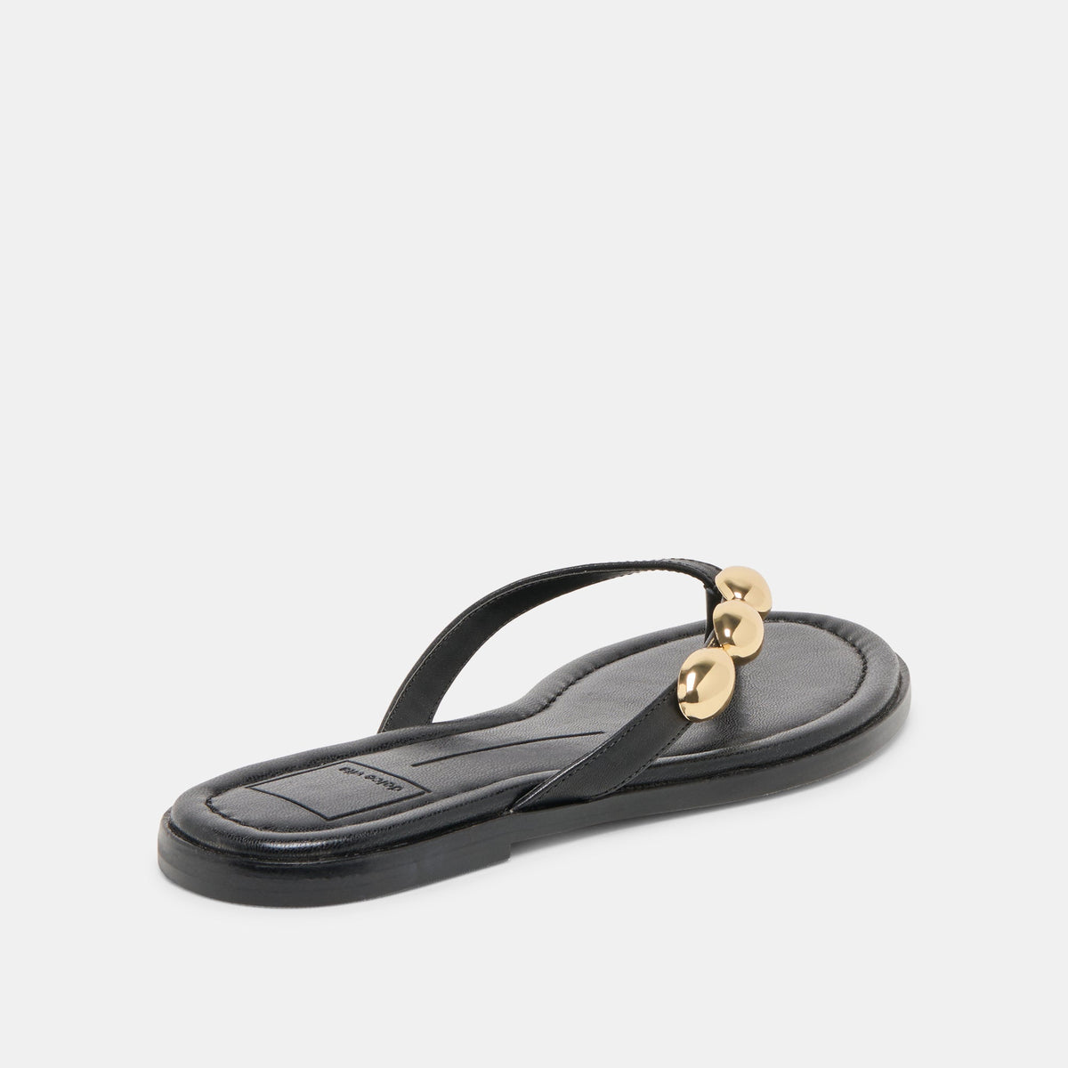 Juny Black Leather Sandals | Dolce Vita