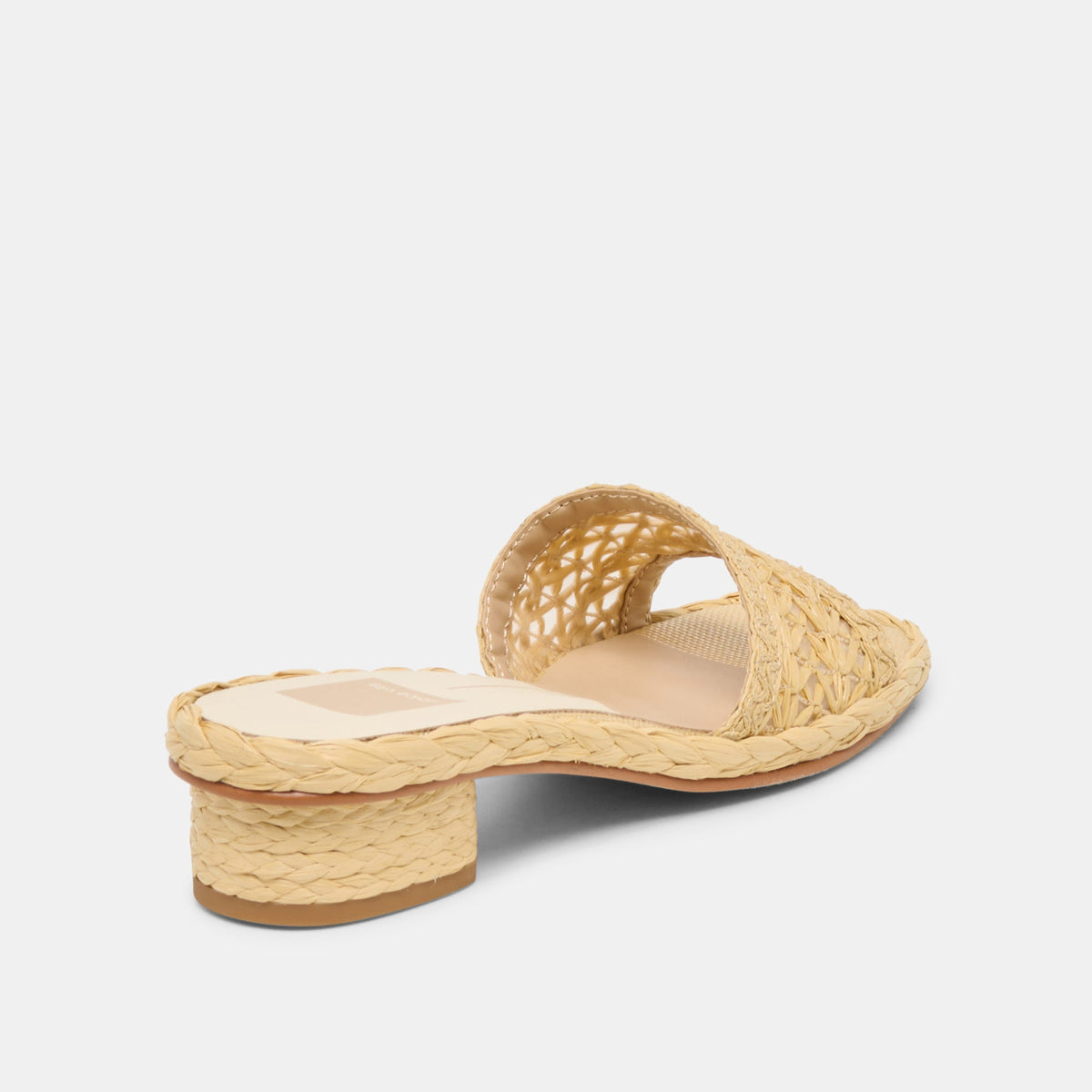 Dixi Lt Natural Cross Hatch Raffia Sandals | Dolce Vita