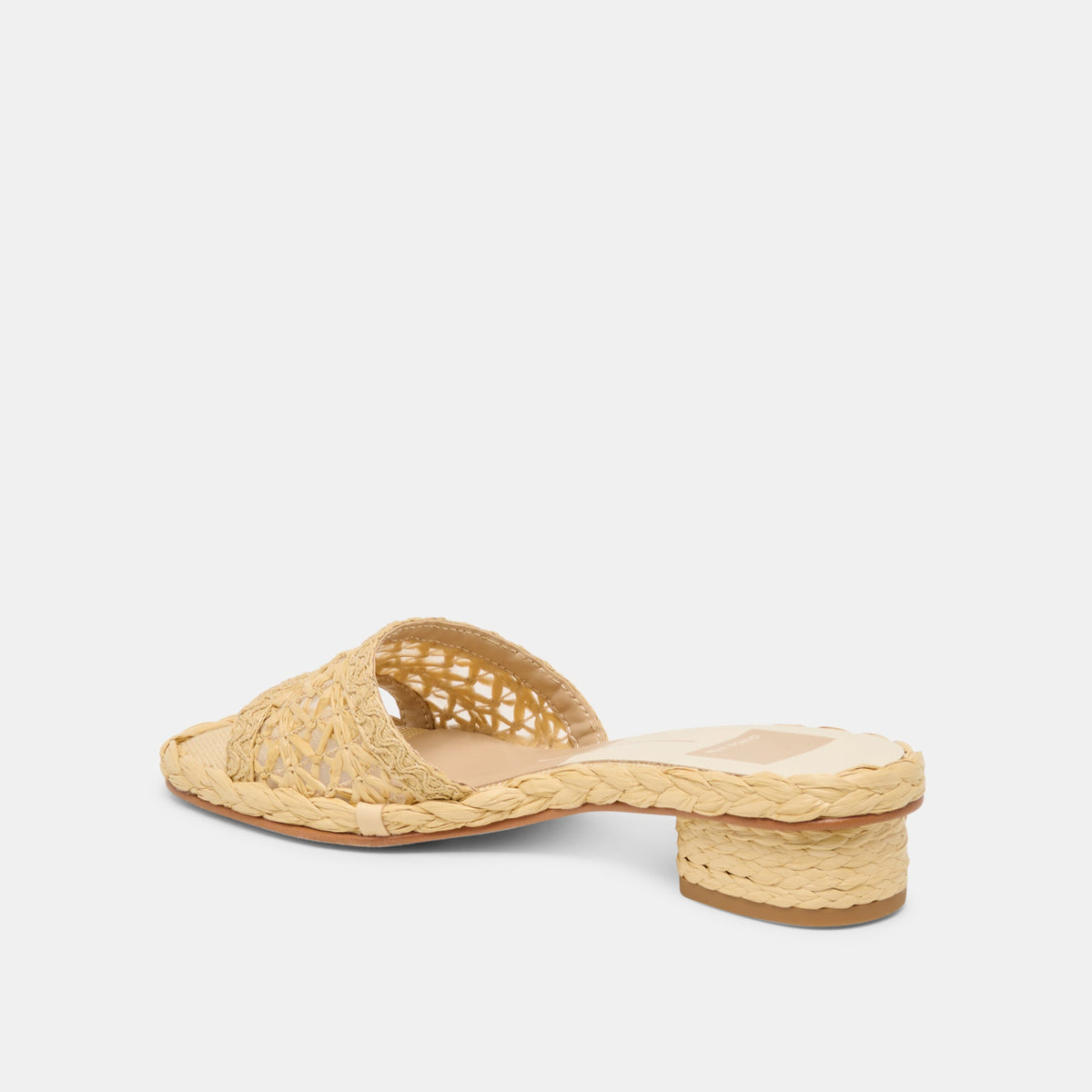 Dixi Lt Natural Cross Hatch Raffia Sandals | Dolce Vita
